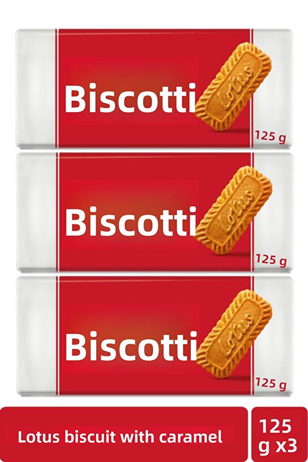 بسكويت بيسكوف 125 جرام × 3 - 1