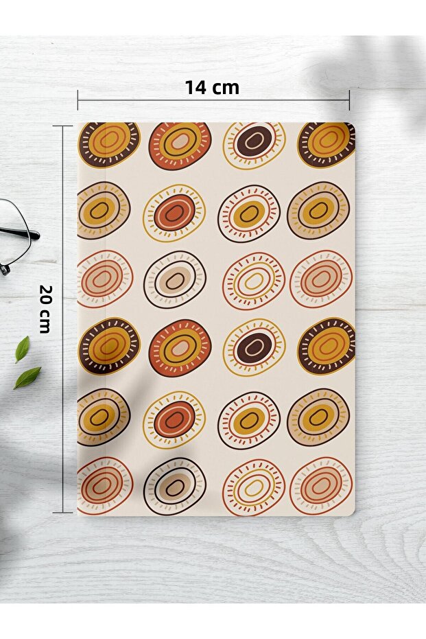 مجموعة دفتر ملاحظات غير مبطنة، 2 دفتر ملاحظات بطابع بوهو، دفتر ملاحظات، دفتر ملاحظات، 64 صفحة متوسطة الحجم - 3