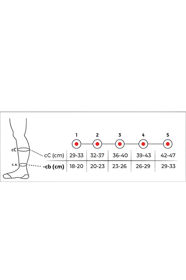 جوارب ضغط رجالية مغلقة من الأمام (ضغط متوسط) - مقاس 2 - 2