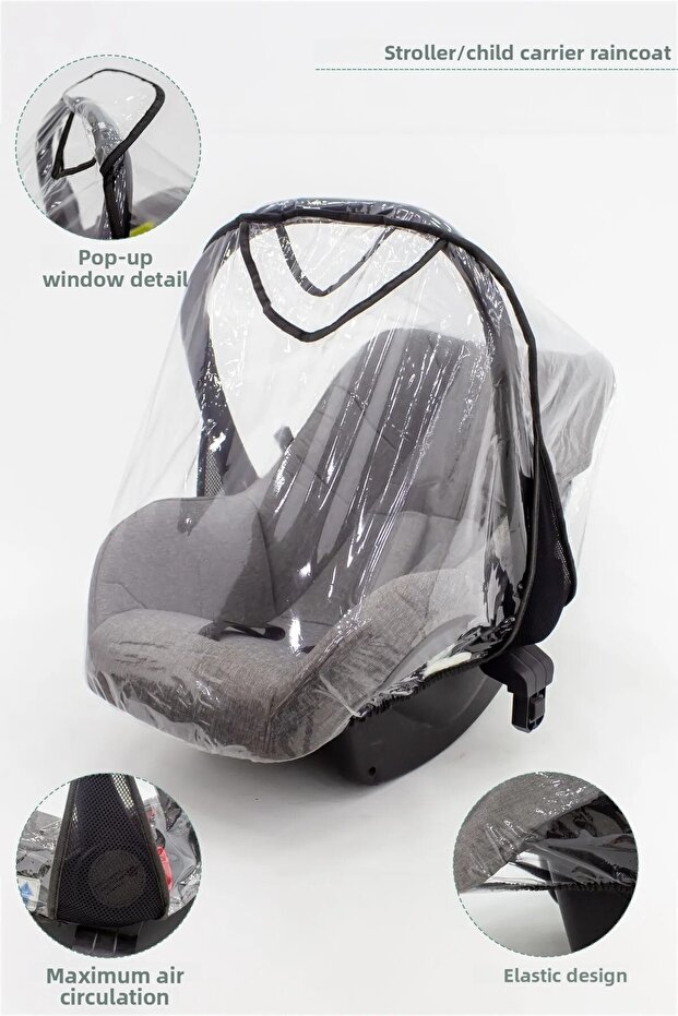 Phytal Free Baby Carrier Raincoat Flexible Windbreaker Luxury Carrying Raincoat, Odorless Raincoat