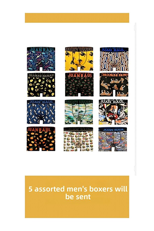 Quality Patterned Boxers - Colorful Design Models - 1