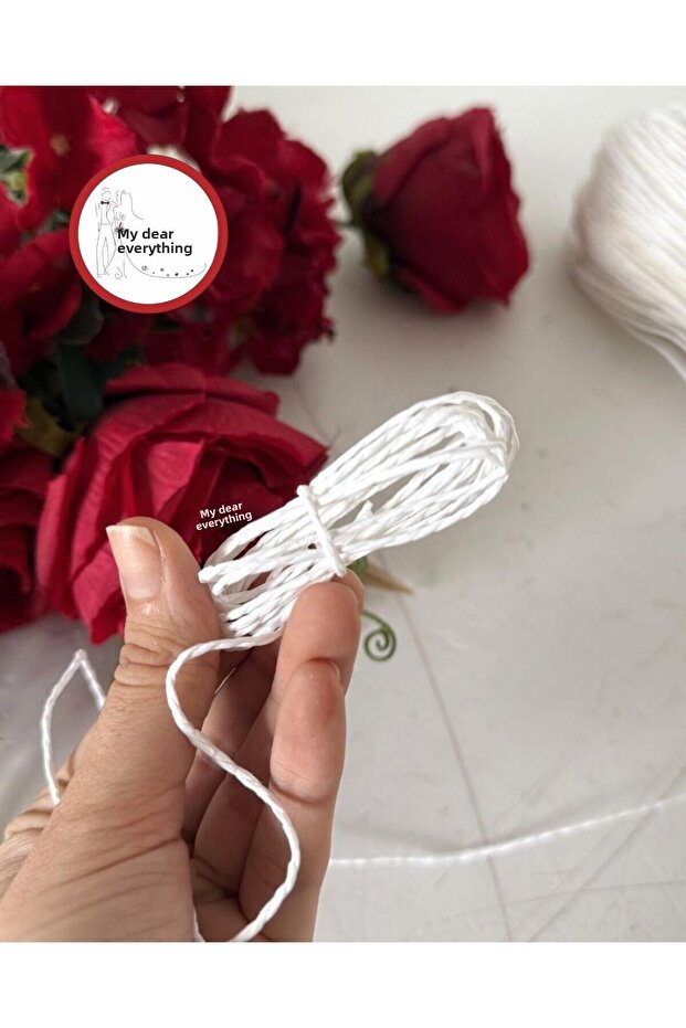 White Paper String 5 Meters