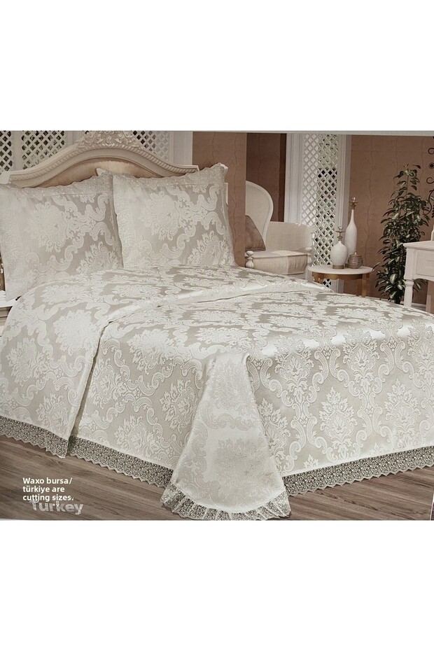 مفرش سرير عدن تشينيل - 1