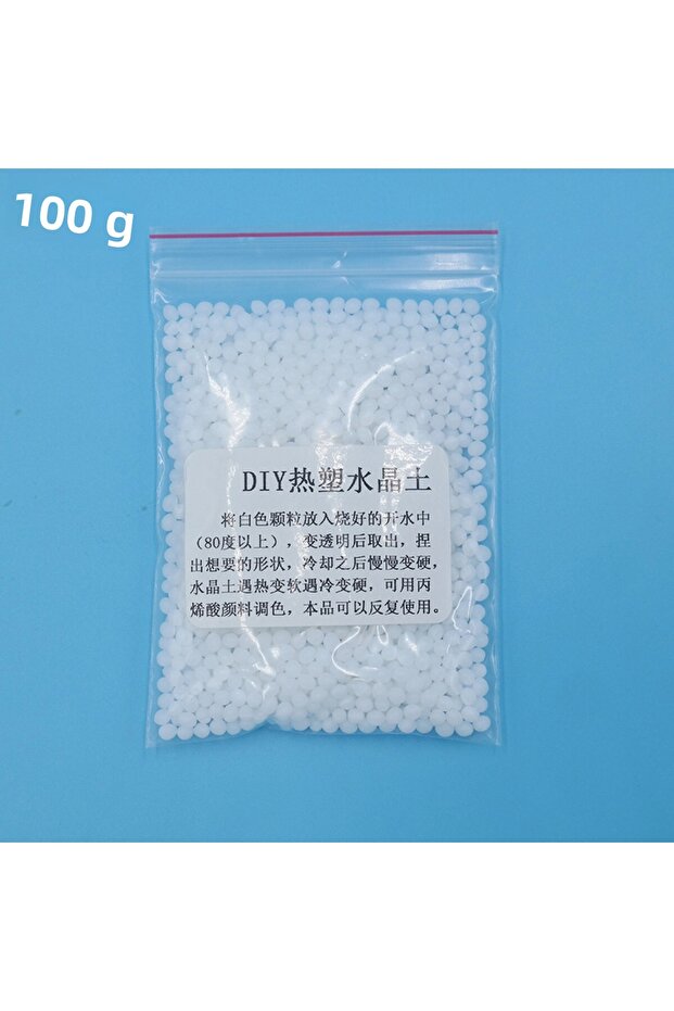 50g/100g Polymorph Thermoplastic Friendly Plastic aka Polycaprolactone Polymorph Pellet DIY Ceram... - 1