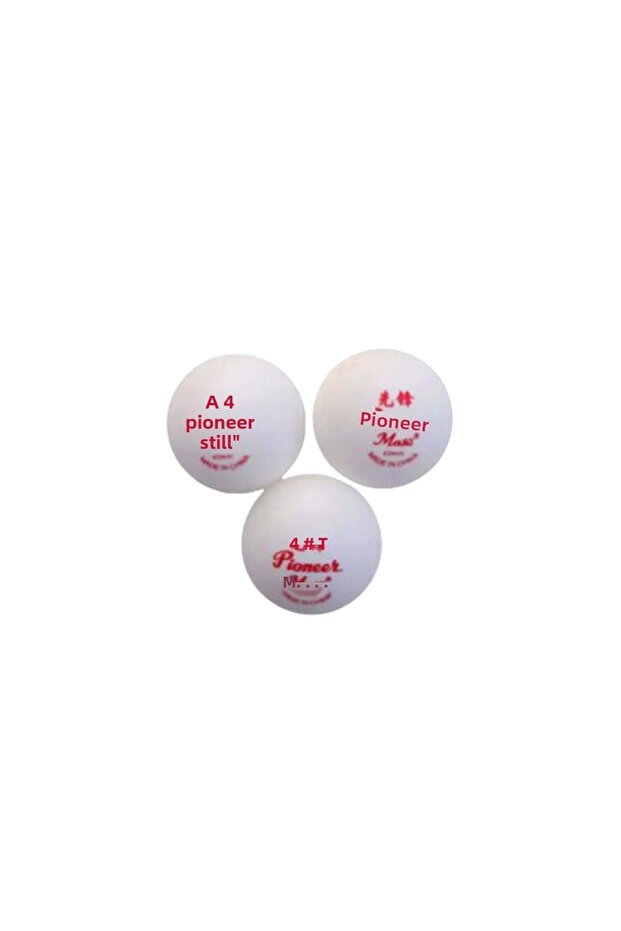 Pioneer Table Tennis Pompom Ball 3 Pieces