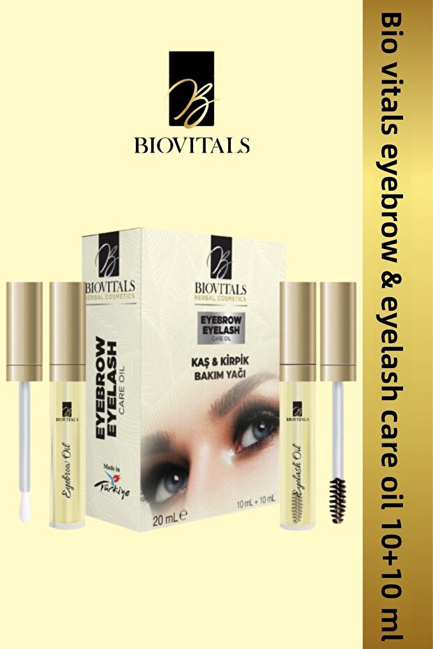 Biovitals Eyebrow Eyelash Care Oil 10 Ml+10 ml