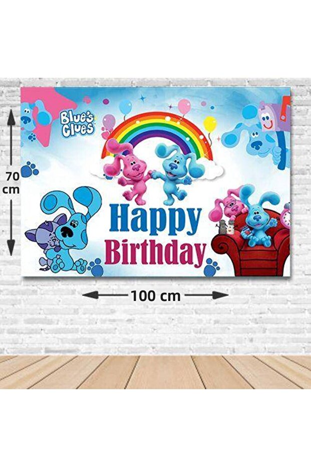 Blues Clues Birthday Banner 70*100 cm