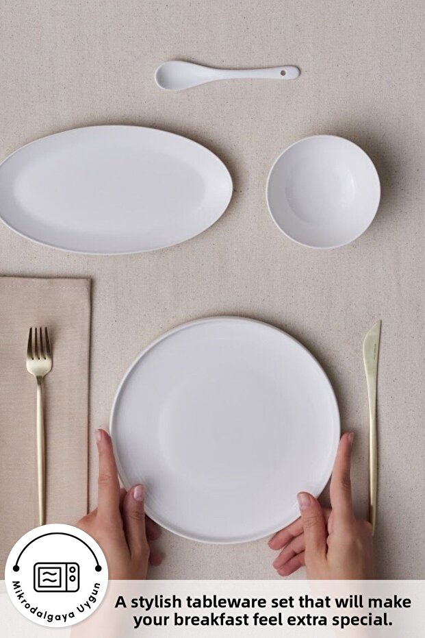 Forever Bone Fika 22 részes reggelizőkészlet 6 fő részére - 5