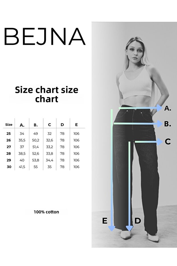 Jean de damă largi - 7