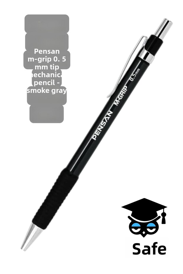 Pensan M- Versatil Pen 0.5 mm Tip Pen with Sponge Grip Area and High-Quality Mechanism