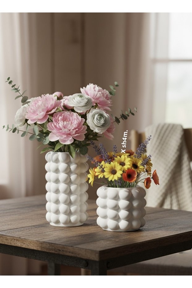 2-Piece Bubble Pinterest Concept Vase Set