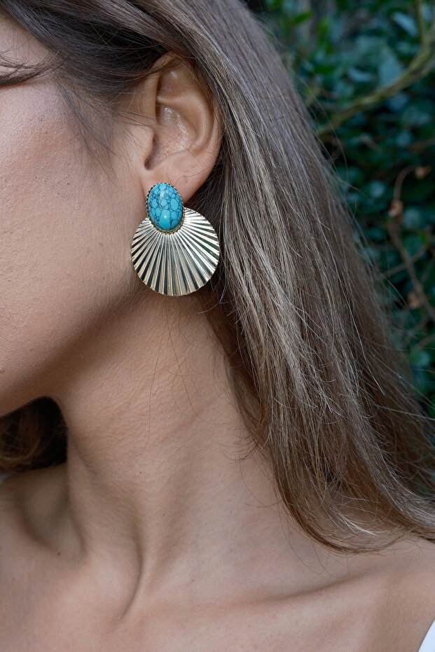 Aqua Shine Earrings