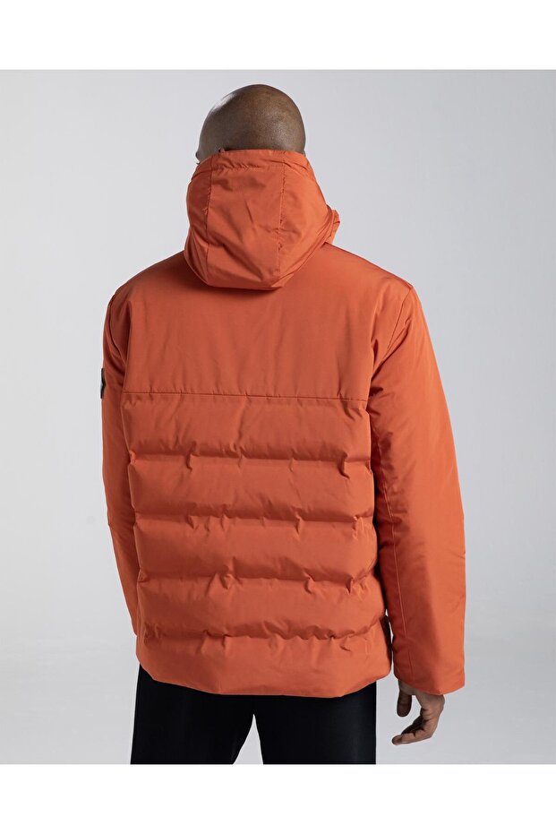 Authentic Rio Erkek Turuncu Regular Şişme Mont - 5