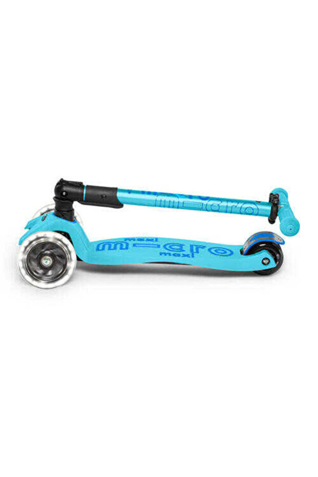 Maxi Deluxe Foldable Bright Blue (Led) Scooter MMD092 - 3
