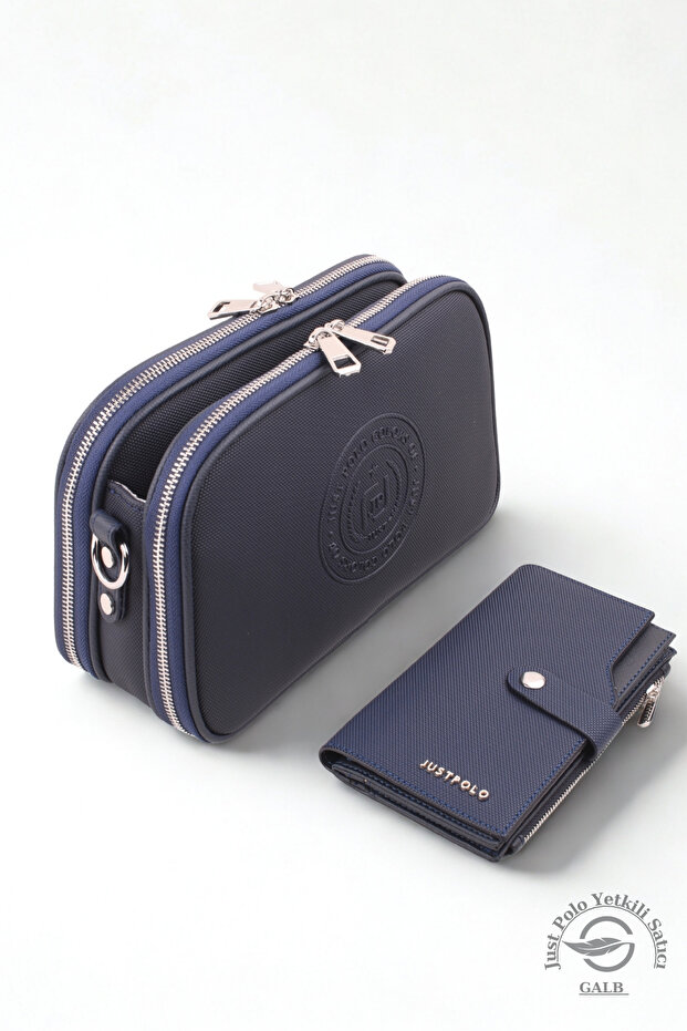 Original Just Polo Premium 5-Compartment Medium Women's Shoulder Bag Suitable for Daily Use 25*17 Cm