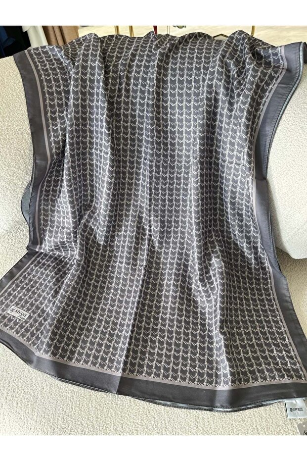 Si̇yane Patterned Shawl Pattern 6 - 2 - 1