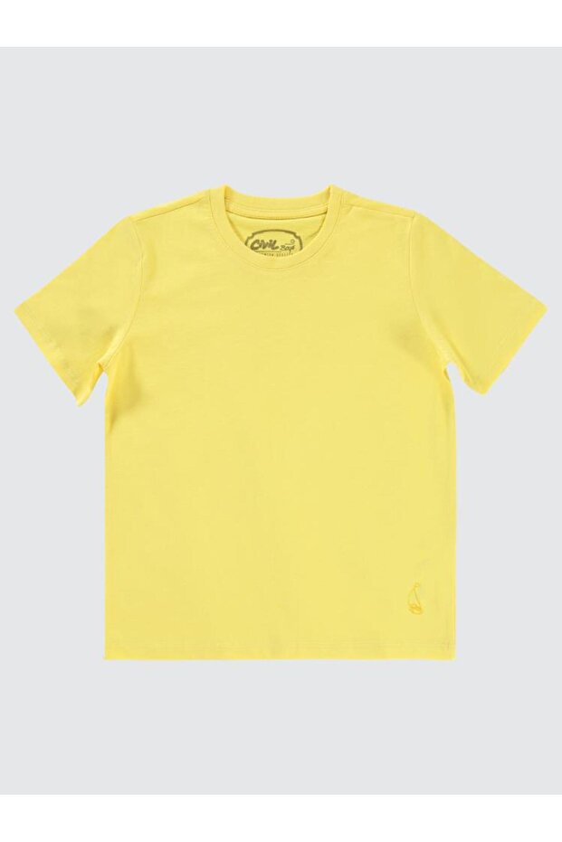 Boy's T-Shirt 10-13 Years Yellow