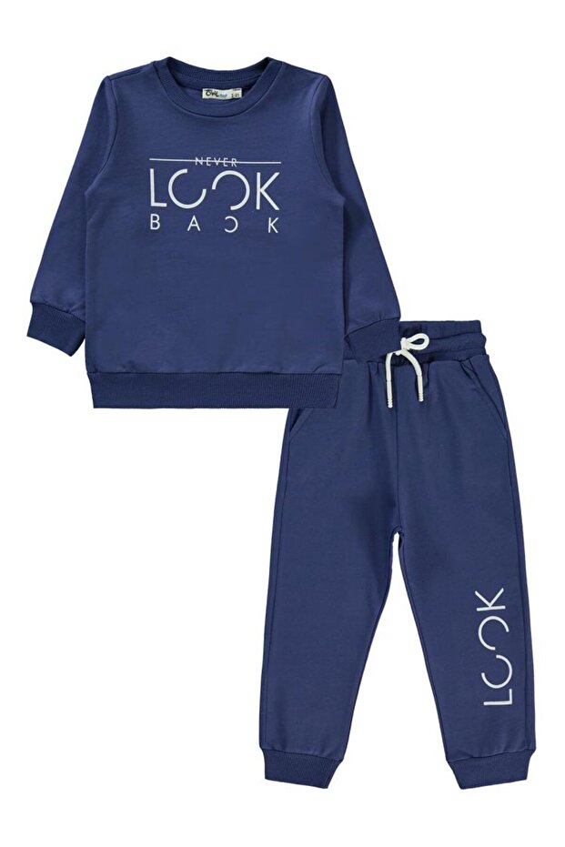 Boy's Tracksuit Set 2-5 Years Indigo