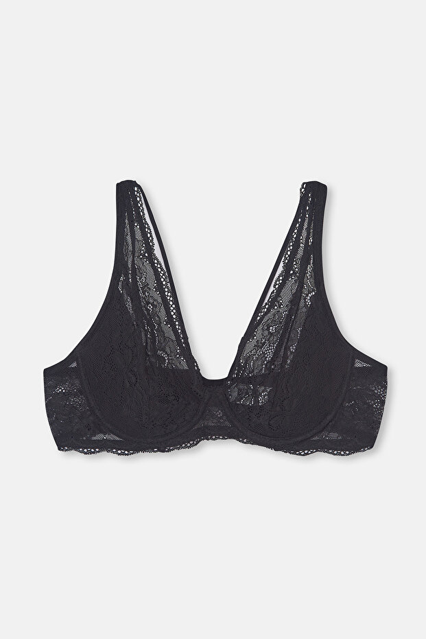 Black Moon Cap Enhancing Bra - 5