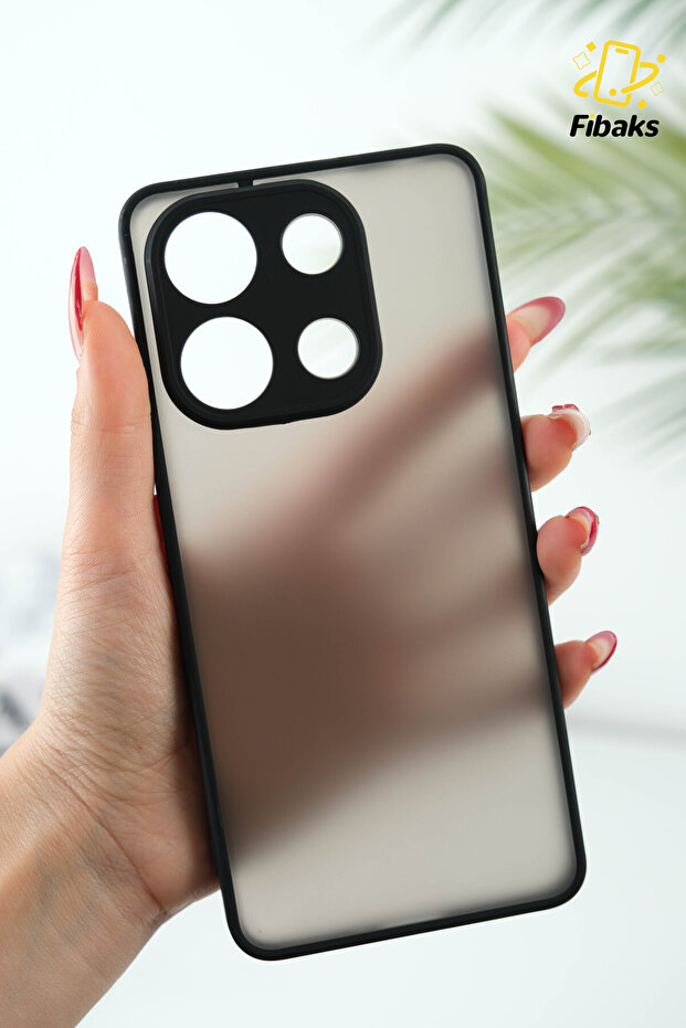 Redmi Note 13 4g Case Matte Fingerprint Proof Camera Protected Hard Silicone With Colorful Keys - 1