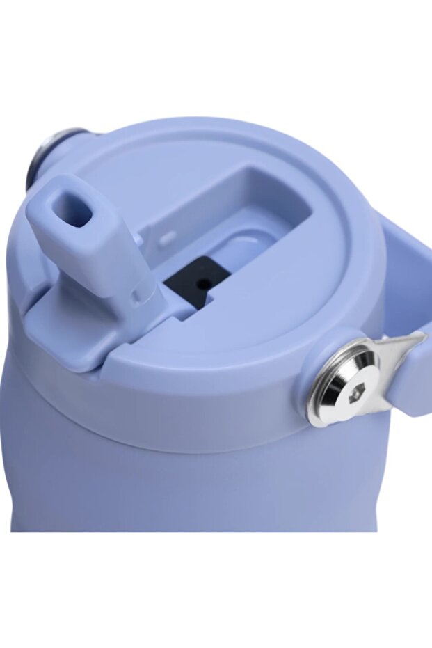 10-11283-148 The IceFlow Flip Straw 0,70 Litre Pipetli Termos - Eflatun - 3