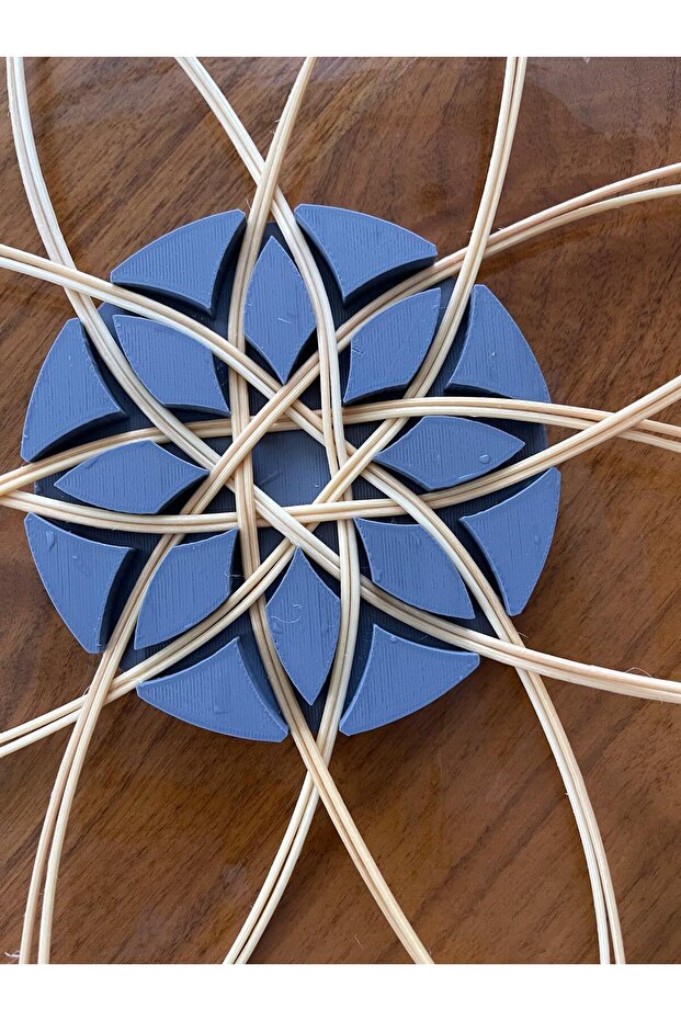 Rattan Örme Kalıbı, Şablon, Pattern, Template Model No -17 - 6