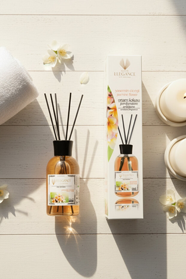 YASEMİN ÇİÇEĞİ Reed Diffuser Bambu Çubuklu Oda Kokusu 110 ml - 6
