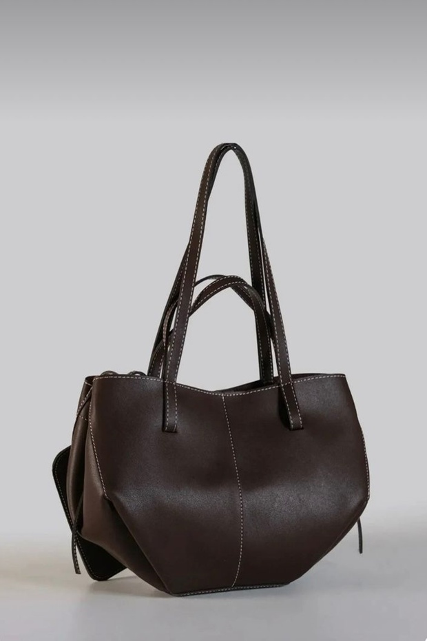 Women's Cyme Mini Pinterest Bag Dark Brown