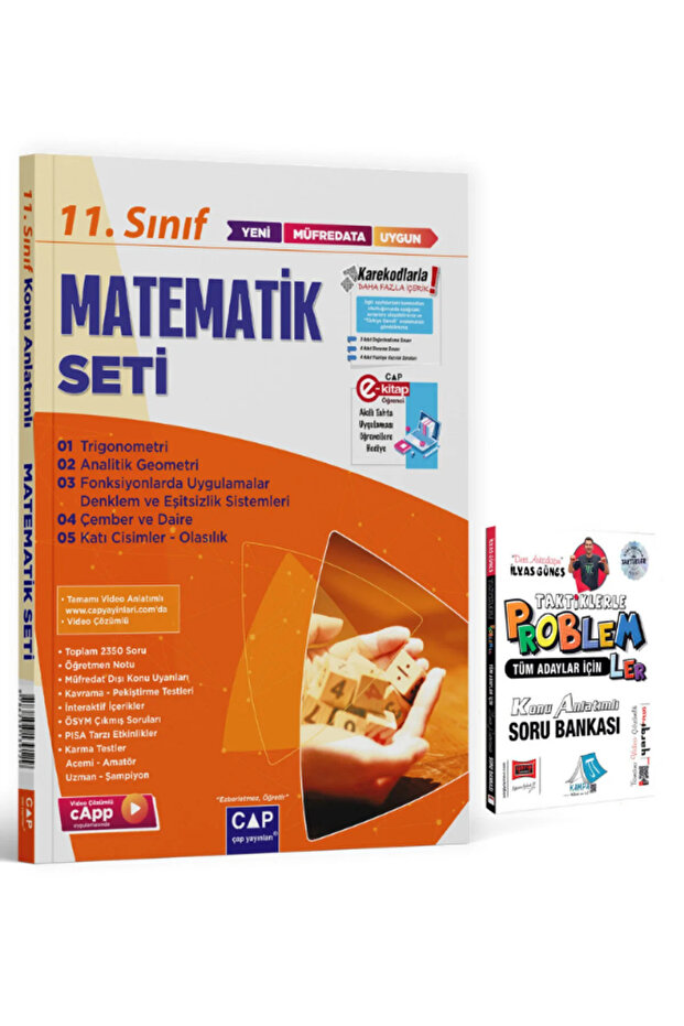 Çap 11. Sınıf Matematik Anadolu Video Konu Anlatımlı Fasikül Seti - 3