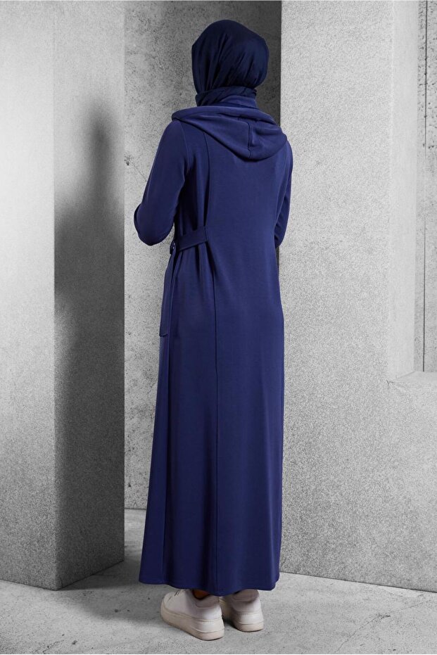 Kapüşonlu Elbise 45234 - 3