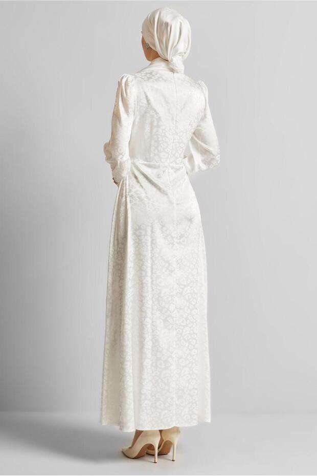 SATEN JAKAR ELBİSE 45578 - 4