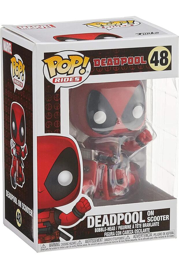 Pop Marvel - Deadpool On Scooter No:48 - 1