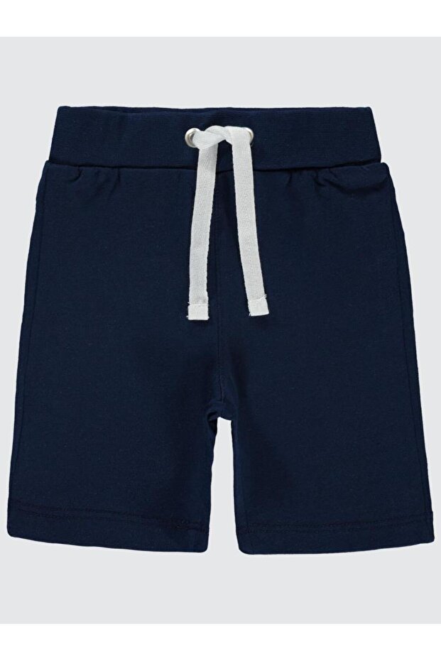 Ribbed 6-18 Months Boys' Capri - Navy Blue