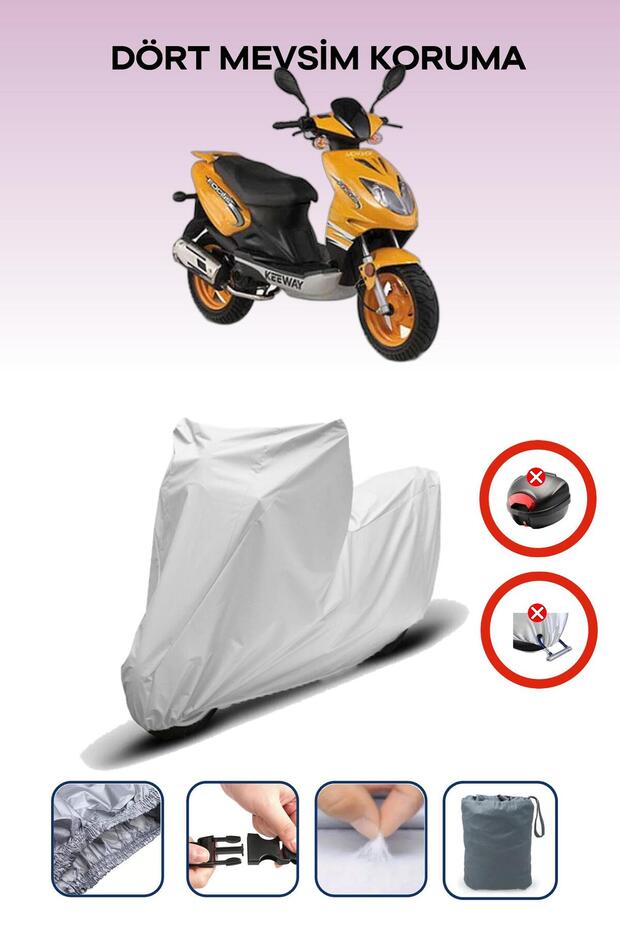 Keeway Focus 150 Compatible Motorcycle - Tarpaulin Motor Cover