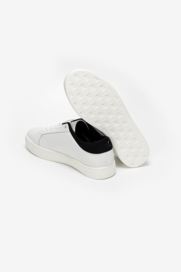 CLASSIC CUPSOLE LOW LACEUP LTH Erkek Sneaker YM0YM00864-01W - 5