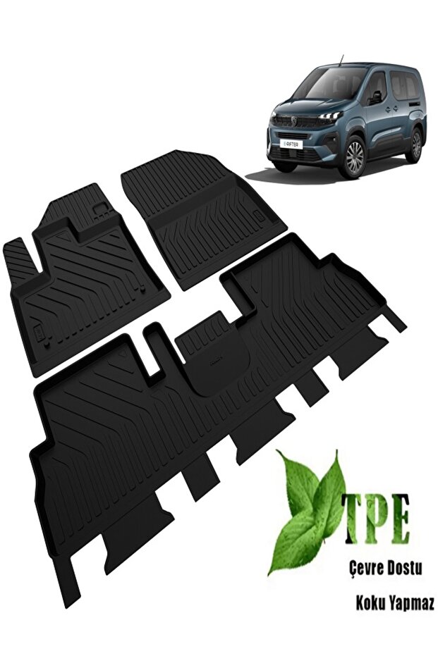 Makyajlı Berlingo Rifter Combo Proace City Yeni Doblo Havuzlu Paspas 2024 2025 Model - 9