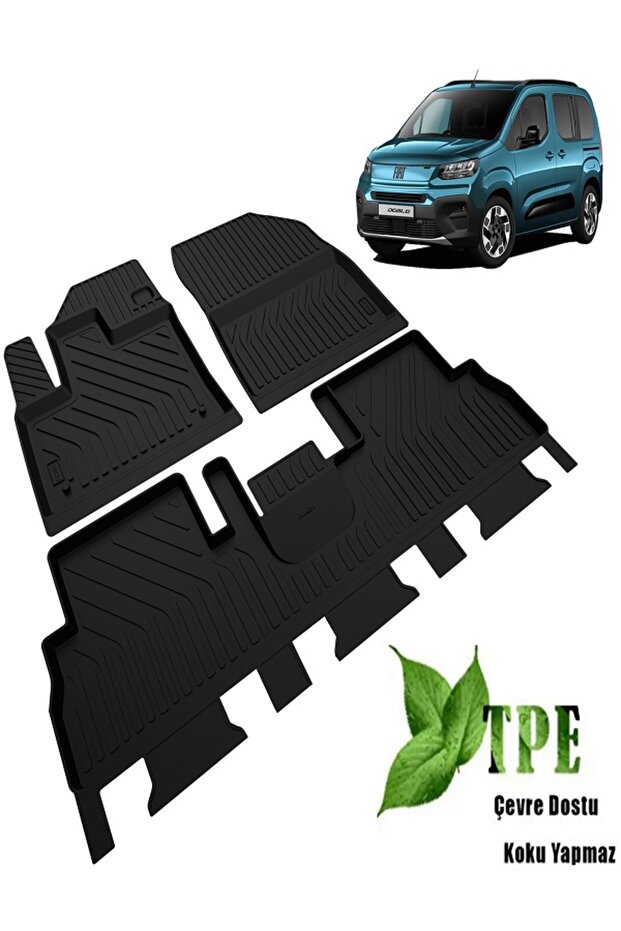 Makyajlı Berlingo Rifter Combo Proace City Yeni Doblo Havuzlu Paspas 2024 2025 Model - 8