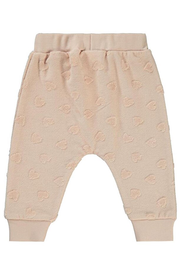 Kalp Jakarlı 6-18 Ay Tek Alt Bebe - Pudra18-24 Ay - 2