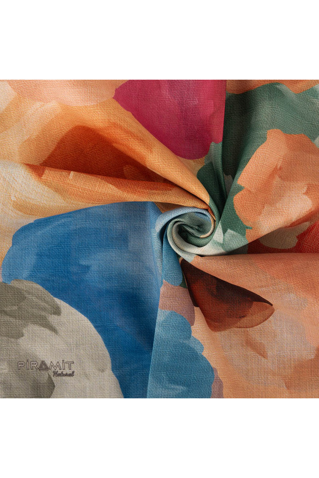 Eșarfă cu model natural - 2