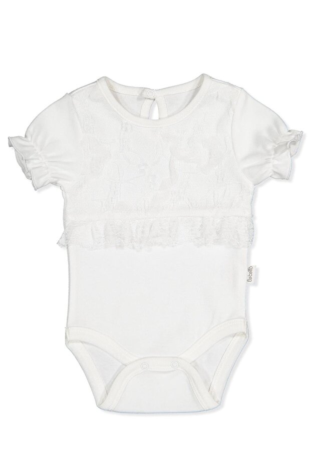 Interlock Short Sleeve Body Ay (Miss Angel) Ecru