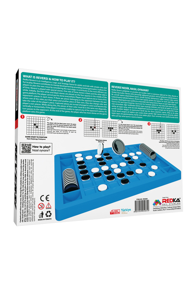 Reversı Oyunu 5+ (ahşap taşlar) - 2