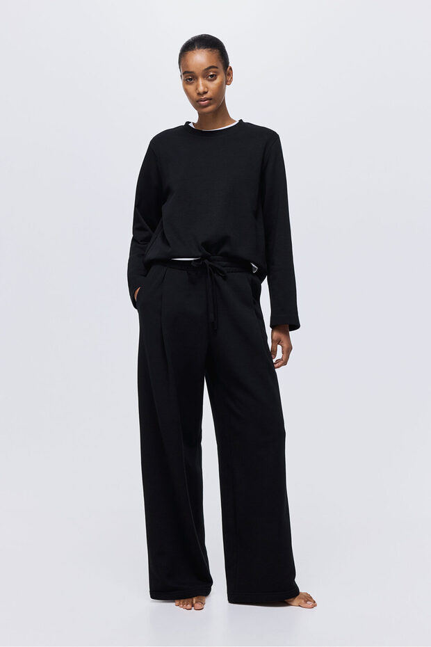 Önü Pilili Eşofman Altı - 4