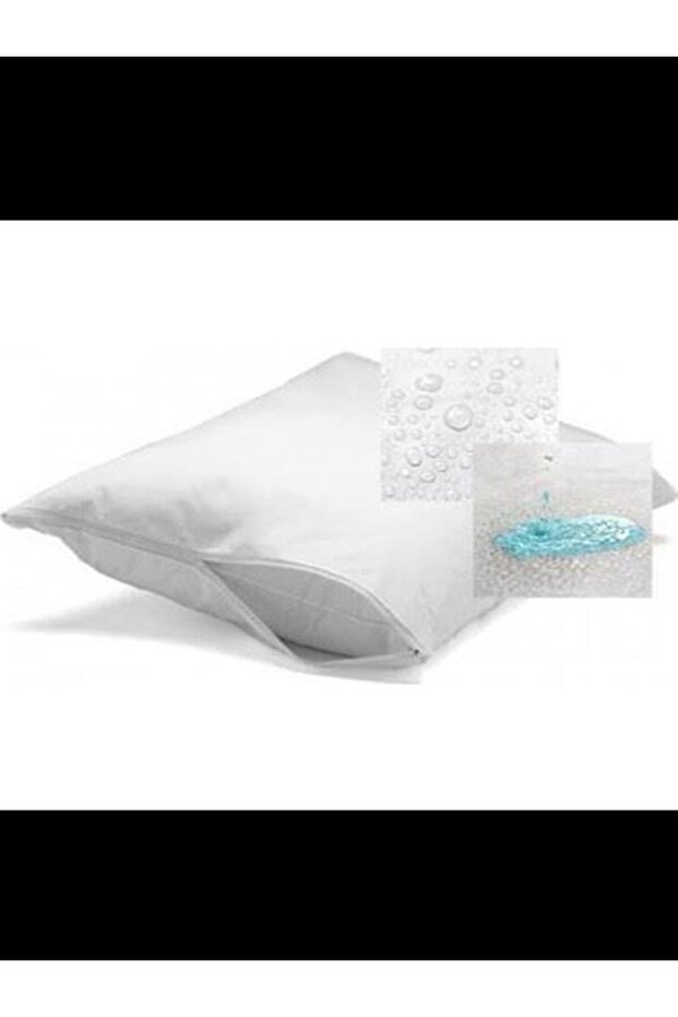 Protector de pernă cu fermoar, rezistent la lichide, 6 bucăți - 5