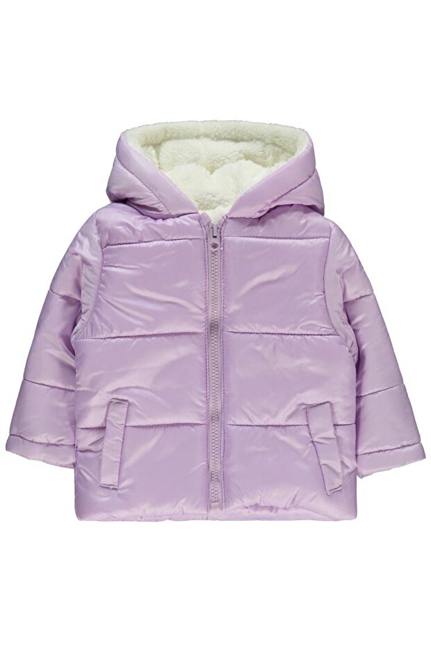 Plain 6-18 Months Coat - Lilac