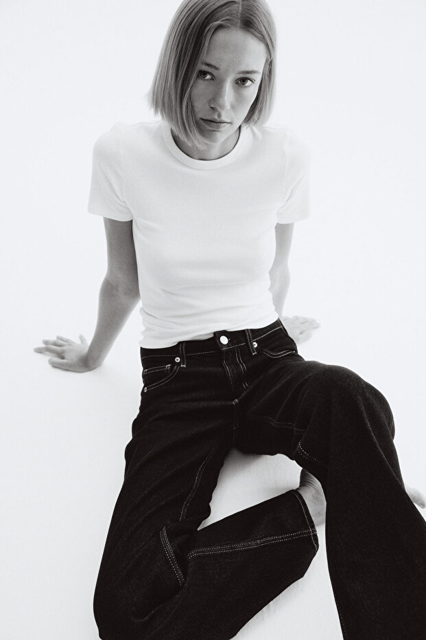 Bootcut High Jeans - 2