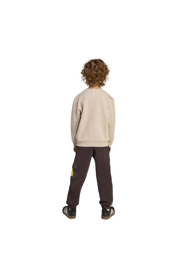 JL9197-C Lk Sım Jog Çocuk Eşofman Takımı Krem - 4