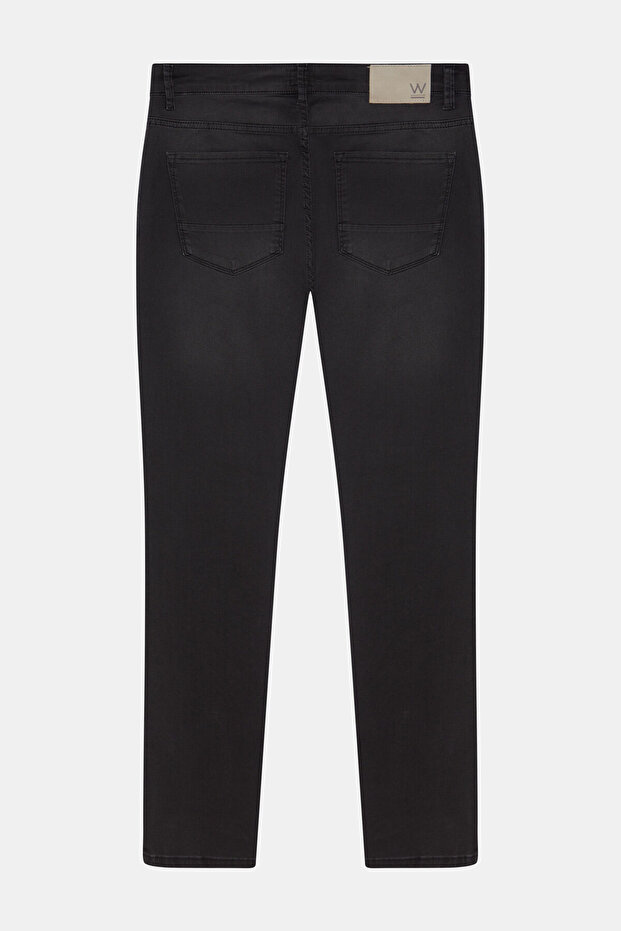 REGULAR SİYAH JEAN PANTOLON - 2