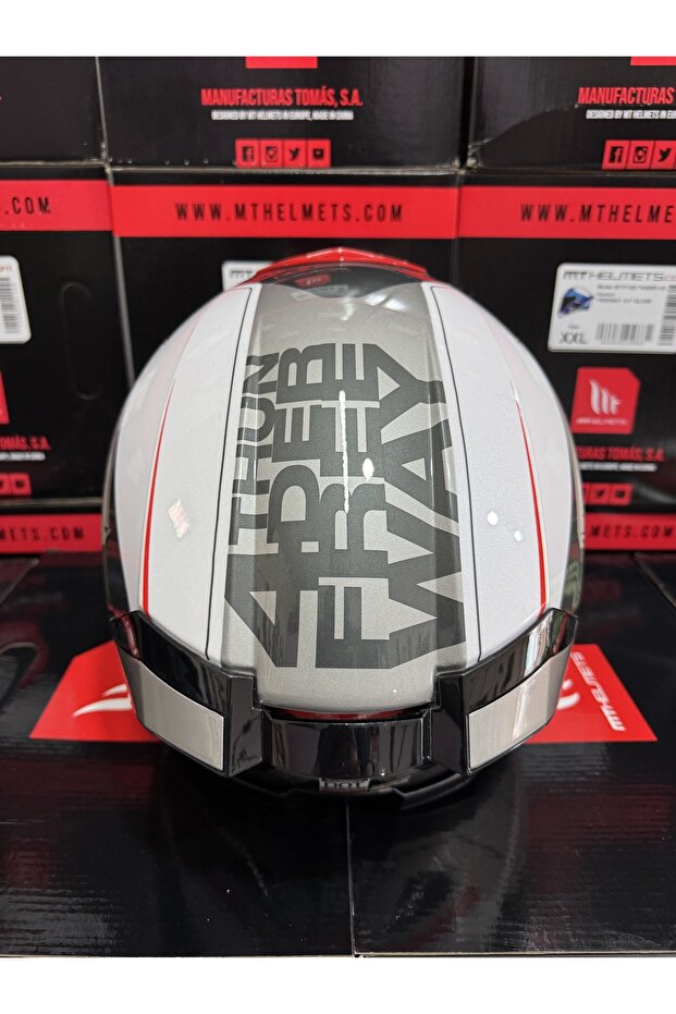 Helmets Thunder 4 Freeway kask (+1şeffaf vizörlü) - 7