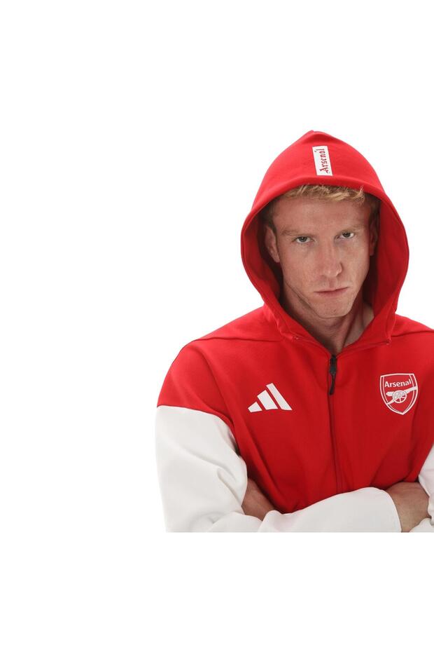 JM9409-E Arsenal Afc Anth Jkt Erkek Ceket Kırmızı - 6