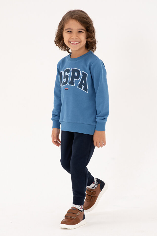 Boy's Blue Tracksuit Set 50318688-Vr036